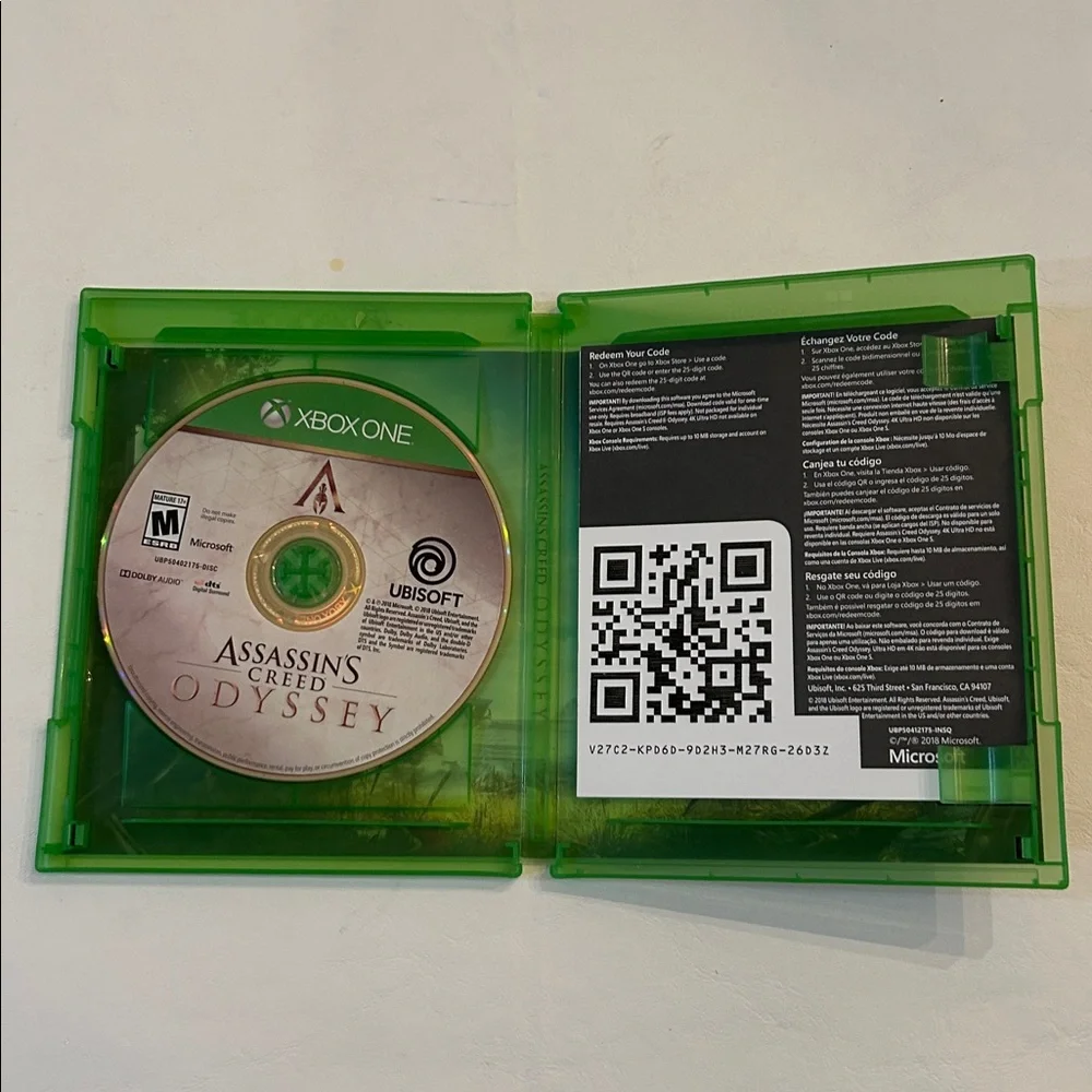 Pre owned Assassin's Creed Odyssey Xbox One Game